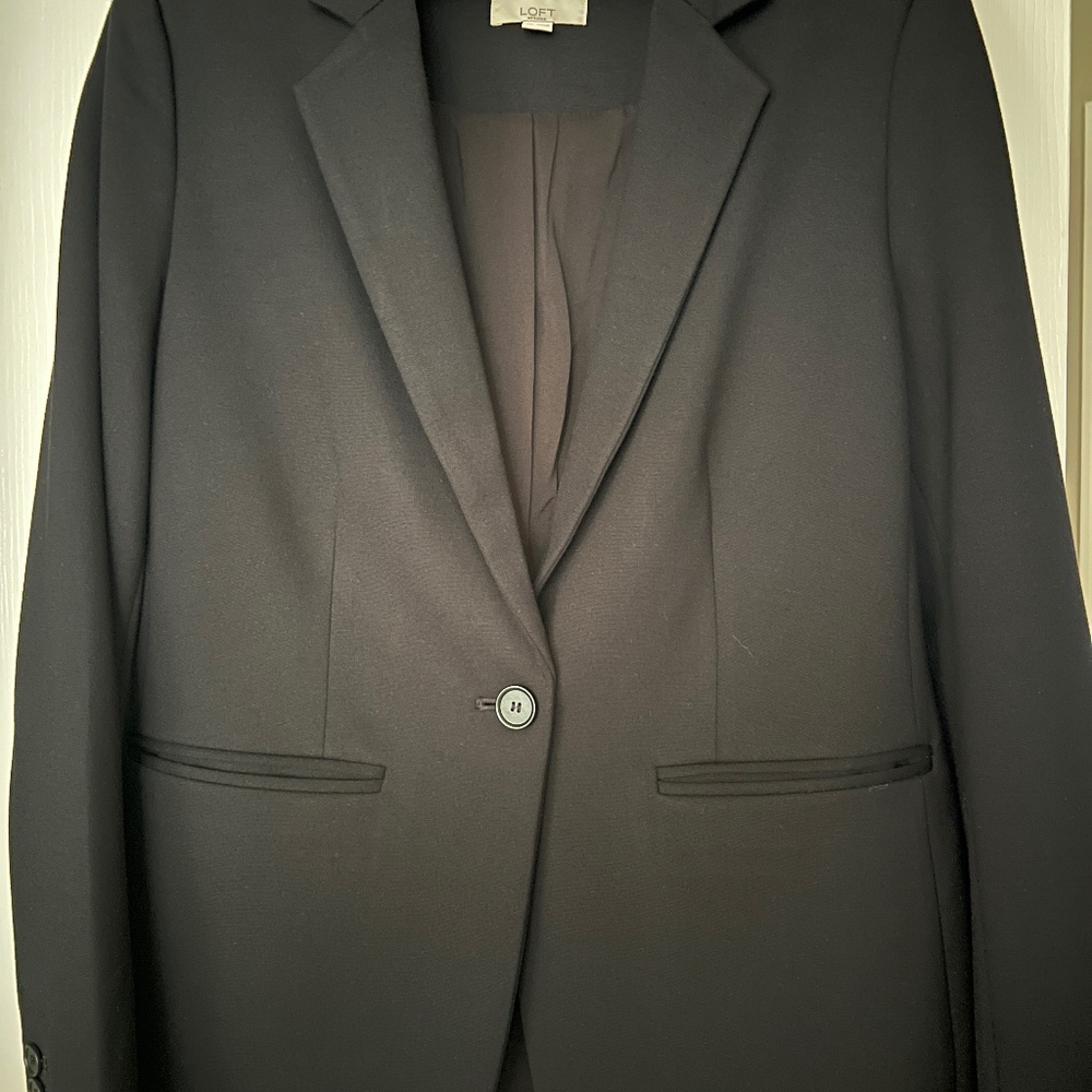 Loft Black Blazer